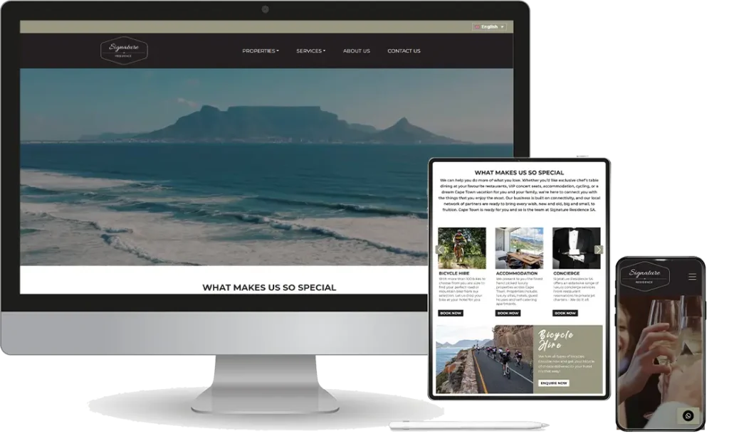 Signature Residence - Custom WordPress Theme